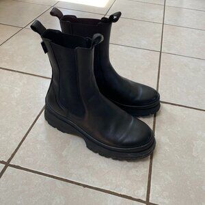 Ted Baker Akeeno Chunky Calf-High Chelsea Boots